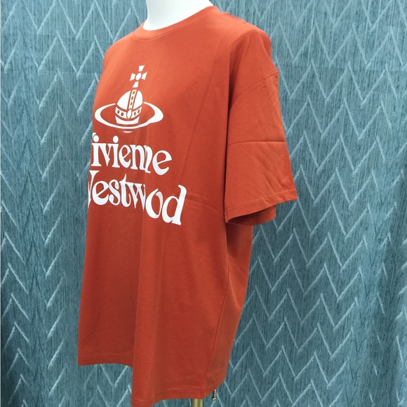 🏖️🕶️Women’s Orb Crewneck T-Shirts Orange 🍊 - Picture 3 of 9